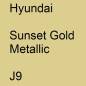 Preview: Hyundai, Sunset Gold Metallic, J9.